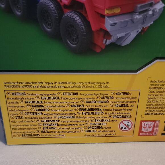 Transformers Bumblebee Cyberverse Adventures Smash Changers Optimus Prime 2022 - Picture 8 of 9